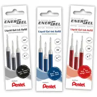 Pentel Nachfüllmine Pentel LR7 EnerGel, 0,7 mm, schwarz, 3er-Pack