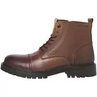 Jack & Jones Tremor Leather Stiefel Braun EU 43 Herren Braun EU 43