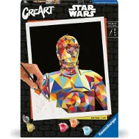 Ravensburger CreArt - Malen nach Zahlen 23894 - Star Wars - C-3PO - ab 12 Jahren