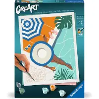 Ravensburger Malen nach Zahlen - CreArt - Am Pool -25523