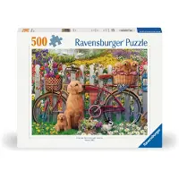 Ravensburger - Puzzle Cute Dogs In The Garden 500p (12000209)