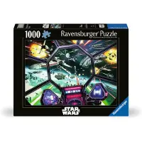 Ravensburger Puzzle Star Wars: TIE Fighter Kokpit 1000 dílků