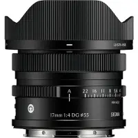 Sigma 17mm f4 DG (C) L-Mount schwarz