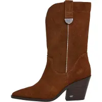 Pepe Jeans für Damen. PLS500012 Braune Gina West Lederstiefel (39), 3 bis 5 cm, Keine, Lässig