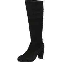 Peter kaiser Stiefel 75524 LEDER STRETCH, Rauleder, Schwarz, Damen