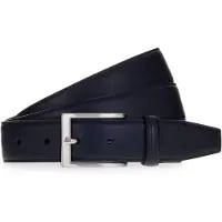 Vanzetti Gürtel Leder in navy | Gr.: 105 cm