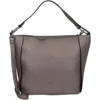 Gabor Beuteltasche Silber, Brianne, Hobo Bag M, old silver