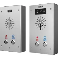 Fanvil I16S-02P, Kabelgebunden, IP65, RJ-45, Edelstahl, Wand, 195 mm