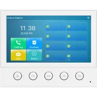 Fanvil i53W, 17,8 cm (7"), LCD, 800 x 480 Pixel, H.264, Weiß, Tasten