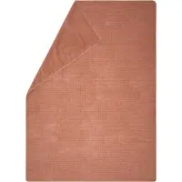 David Fussenegger Kurzflor- Wohndecke Savona 'faux uni' 150 x 200 cm Terracotta - Orange