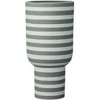 AYTM Varia Sculptural Vase Dusty Grün/Forest - , Varia, Grün, Keramik, Design