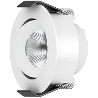Koopman 4W Neigbarer LED Einbaustrahler 3000K Mit Treiber - IL-DCM4TK3W