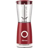 Girmi FR0302, Tischplatten-Mixer, 0,5 l, Pulsfunktion, 170 W, Rot