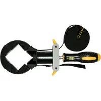 VOREL Klemme 38531 mit Rückzugsmechanismus, 4m Bandlänge, 320mm Klemmlänge