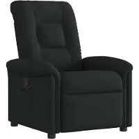 vidaXL Relaxsessel Schwarz Stoff
