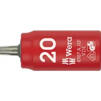 Wera 05005922001, 1 Stück(e), Torx Plus, 1/4", TX20, 35 mm, 28 g