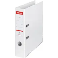 Esselte Brevordner Esselte Std PP A4/75mm hvid - (10 stk.)