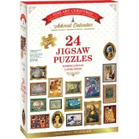 Eurographics Kunst Adventskalender Puzzle - 24x50 Teile Weihnachten