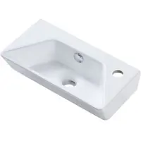 Primaster Gästewaschbecken 40,5 cm Arta weiß Keramik