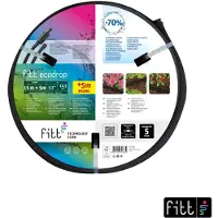 Fitt Schwammiger Schlauch-Set 13-16 mm 1/10 Liter pro Stunde 15 m + 5 m -