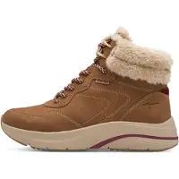 Tamaris Damen-Stiefeletten 1-26278-45, cognac, Größe 39