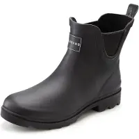 Elbsand Gummistiefelette Boots, Gummistiefel, Schlupfstiefel schwarz Größe 42