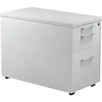 Mauser Schubladencontainer auf Rollen, 579x800mm, 1 Materialschub, lichtgrau
