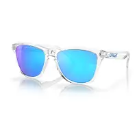 Oakley OO9013 FROGSKINS Herren-Sonnenbrille Vollrand Quadratisch Kunststoff-Gestell, transparent