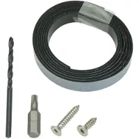 Konsta Schraubenset 3 Anfang- und Endklammer 3,9x13 und 3,9x22 mm mit Zubehör
