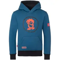 TROLLKIDS Hoodie "Troll" in Blau | Gr.: 128