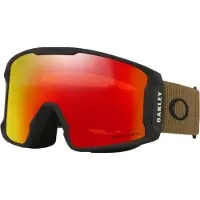 Oakley - Skibrille - Line Miner L Army Green Corduroy Prizm Torch - Braun