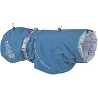 Hurtta Monsoon Regenmantel blau, Größe: 30 / Rückenlänge: 27-32 cm