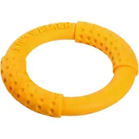 Kiwi Hunde-Spielzeug Ring Orange, S, Ø 13 cm