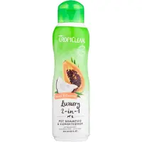 Tropiclean - papaya &coconut shampoo - 355ml