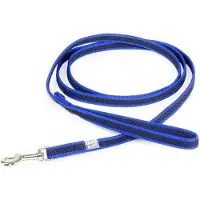 Julius-K9 Rubberized Leash With Handle 20 Mm Blau 120 cm
