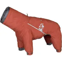 Hurtta Mudventure Overall ECO Regenoverall, Farbe:zimt, Größe:35M