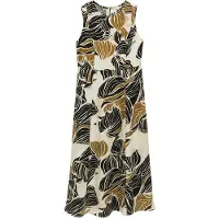 Tom Tailor Linen ärmelloses Kleid