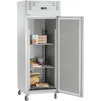 Bartscher Tiefkühlschrank TKGN1-112, 740 x 835 x 2050 mm (BxTxH), steckerfertig - 230 V, fahrbar