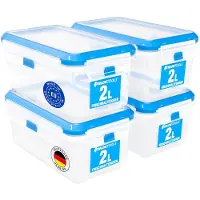 OEM Luftdichte Behälter-Set 4x2L, BPA-frei, für Kühlung