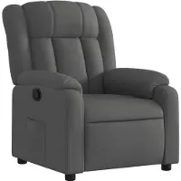 vidaXL Relaxsessel Dunkelgrau Stoff