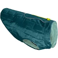Kurgo Loft Hundejacke, wasserdicht, reflektierend, Größe M, Tintenblau/Seeglas