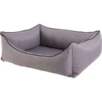 Lebon Hundebett Noah Plus eckig grau