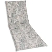 GO-DE Liegenauflage , beige, B:60cm H:6cm T:190cm, Baumwolle, Polyester, Polyurethan, Polsterauflagen, Liegenauflage, 190x60 cm