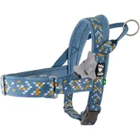 Hurtta Razzle-dazzle Norweger Geschirr, Farbe:blau, Größe:80-100cm