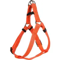 Flamingo Geschirr Step & Go Len orange, Maße: 35-60 cm / 20 mm