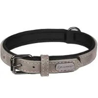 Flamingo DELU Taupe Halsband 31–39 cm/20 mm
