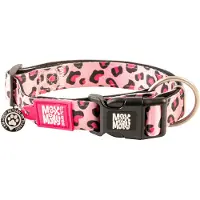 Max&Molly Smart ID Halsband - Leopard Pink - L