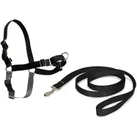 Petsafe Easy Walk Harness XL juodos petnešos lengvam pasivaikščiojimui (apimtis )