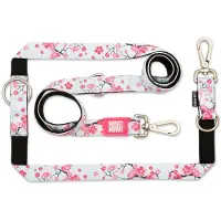 Max & Molly Multifunktionsleine Cherry Bloom - M: 200 cm lang, 20 mm breit