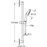 GROHE Tempesta 110, 1 Stück(e)